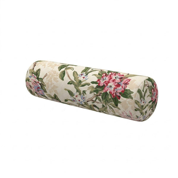 Viburnum Spring Canvas Print Bolster Pillow