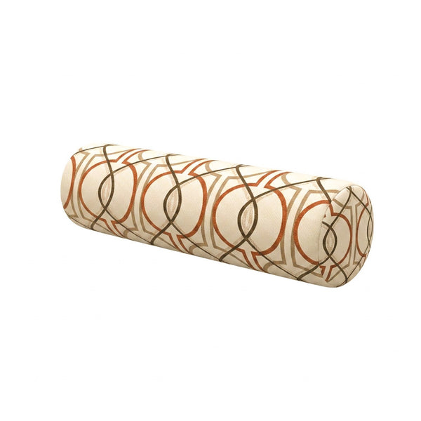Spanish Trellis Canvas Print Bolster Pillow