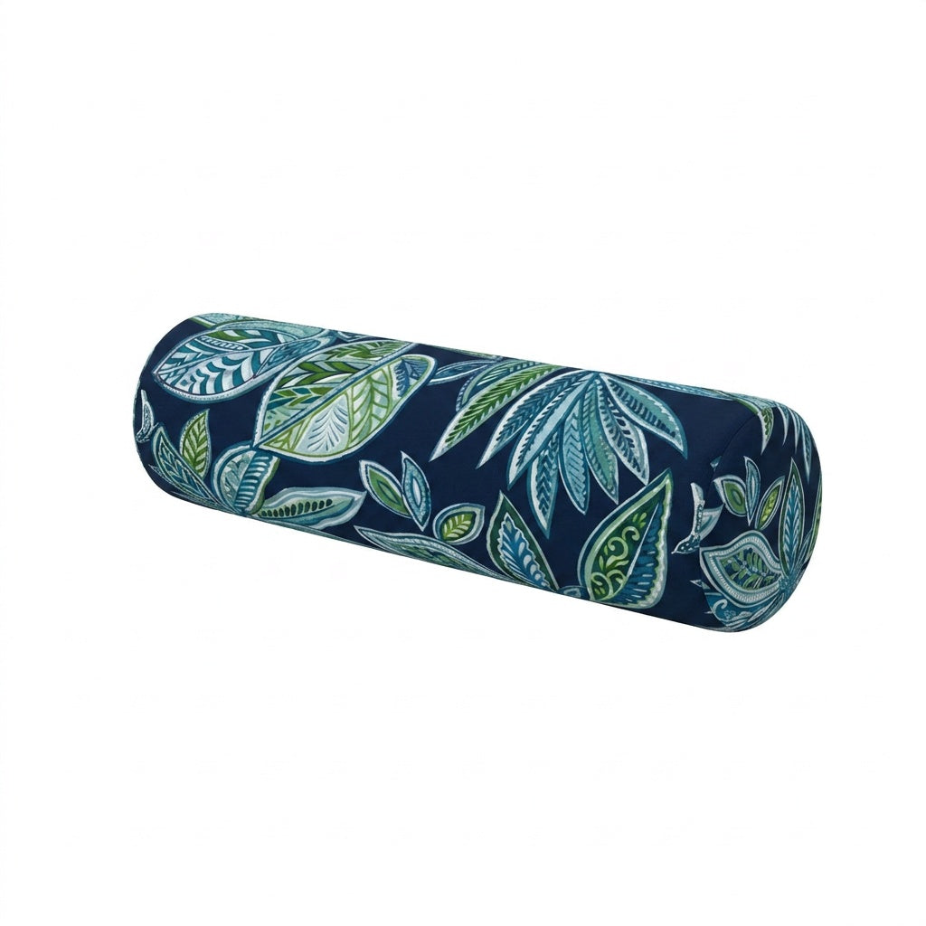 Boho Botanical Outdoor Bolster Pillow