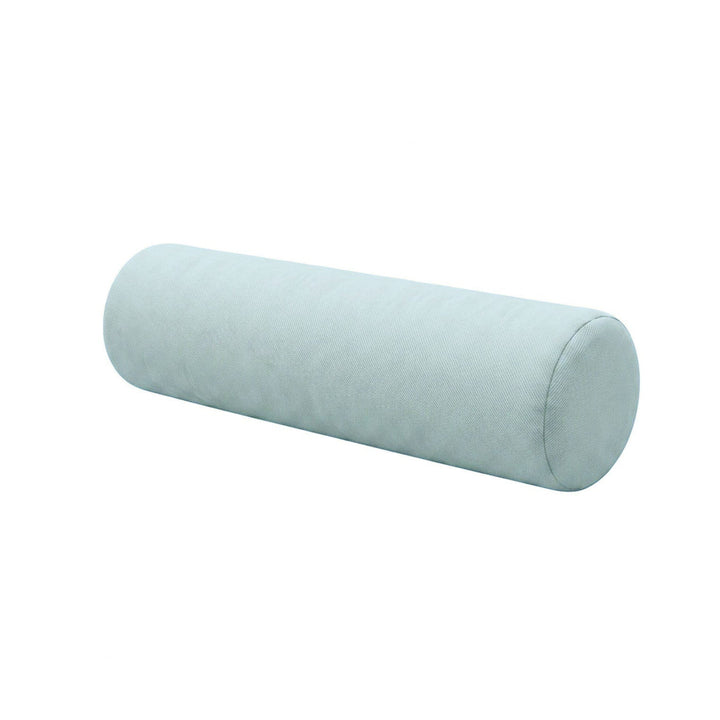 Sky Blue Twill Bolster Pillow