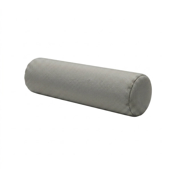 Cool Gray Outdoor Performance Bolster Pillow