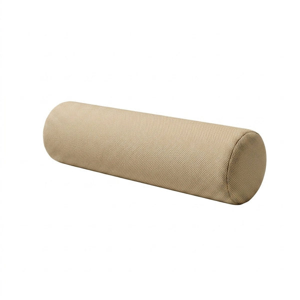 Khaki Outdoor Performance Bolster Pillow