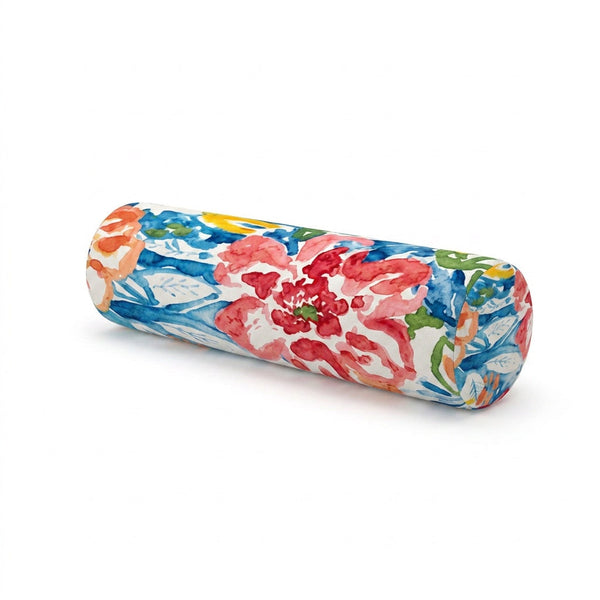 Summer Bloom Outdoor Bolster Pillow