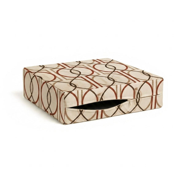 Spanish Trellis Canvas Print Custom Cushion Cover