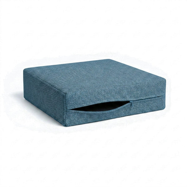 Cove Blue Premium Custom Cushion Cover