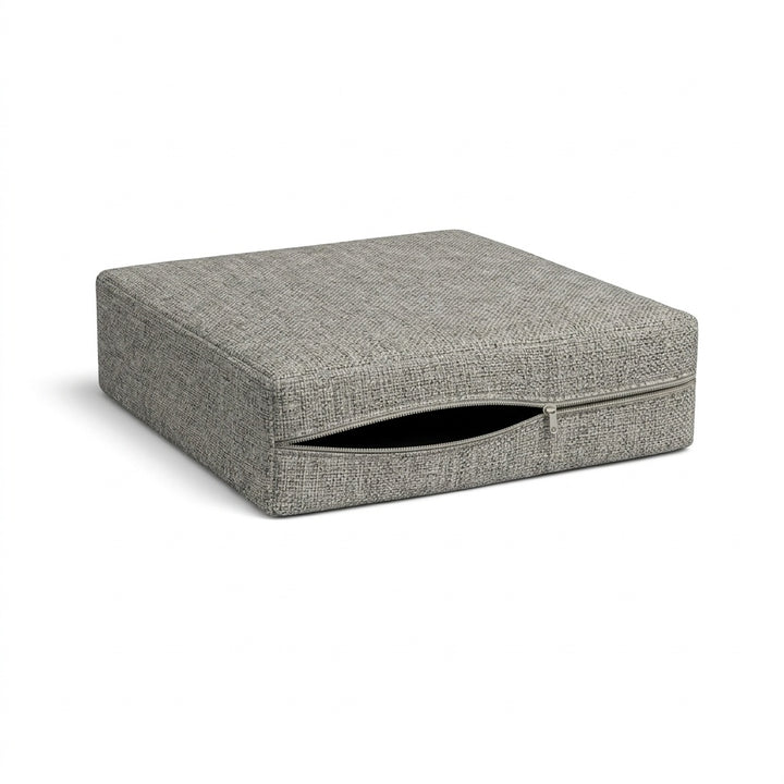 Soft Gray Custom Cushion Cover