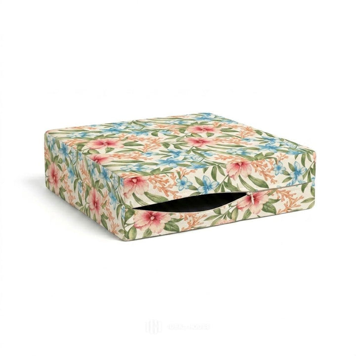 Tropical Hibiscus Outdoor &amp; Patio Custom Cushion Cover