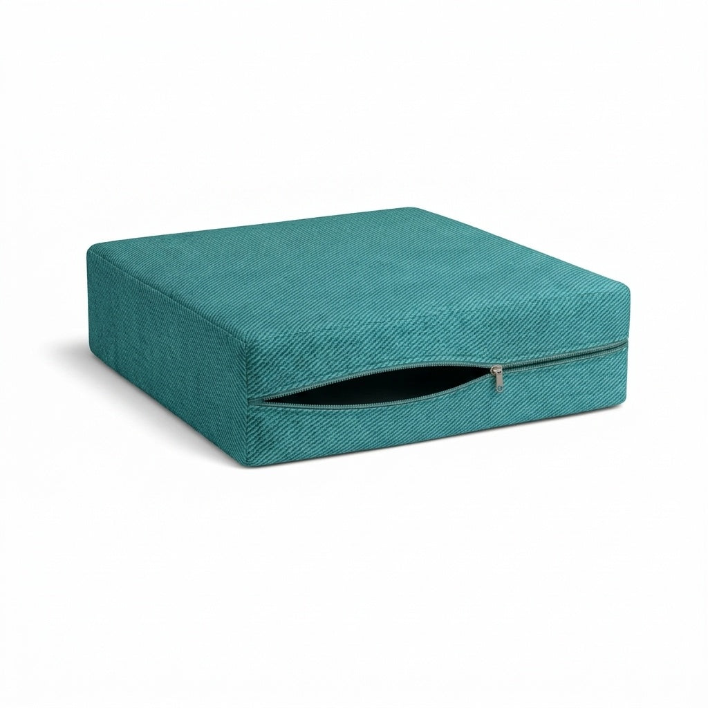 Coastal Teal Custom Cushion Cover