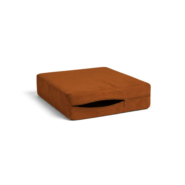Rust Red SuedeTouch Custom Cushion Cover