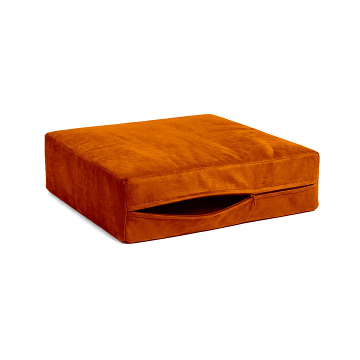 Spice Orange SuedeTouch Custom Cushion Cover