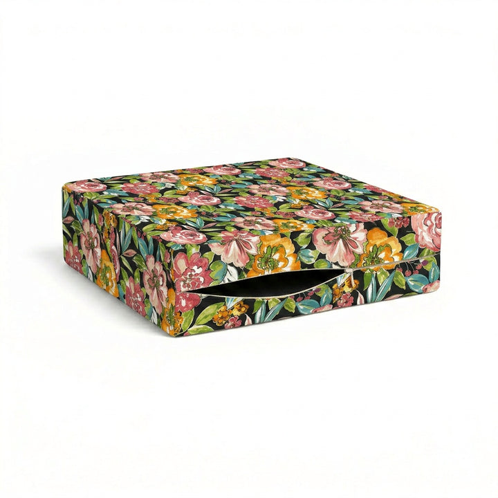 Vintage Floral Outdoor &amp; Patio Custom Cushion Cover