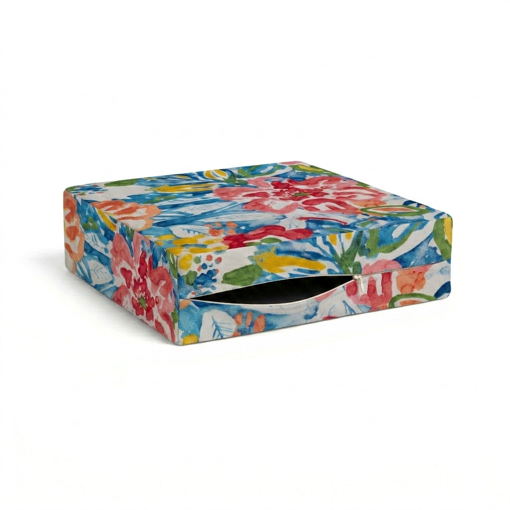 Summer Bloom Outdoor Cushion Cover