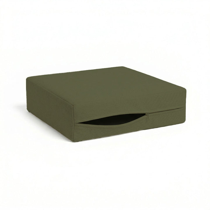 Durable Army Green Custom Cushion Cover