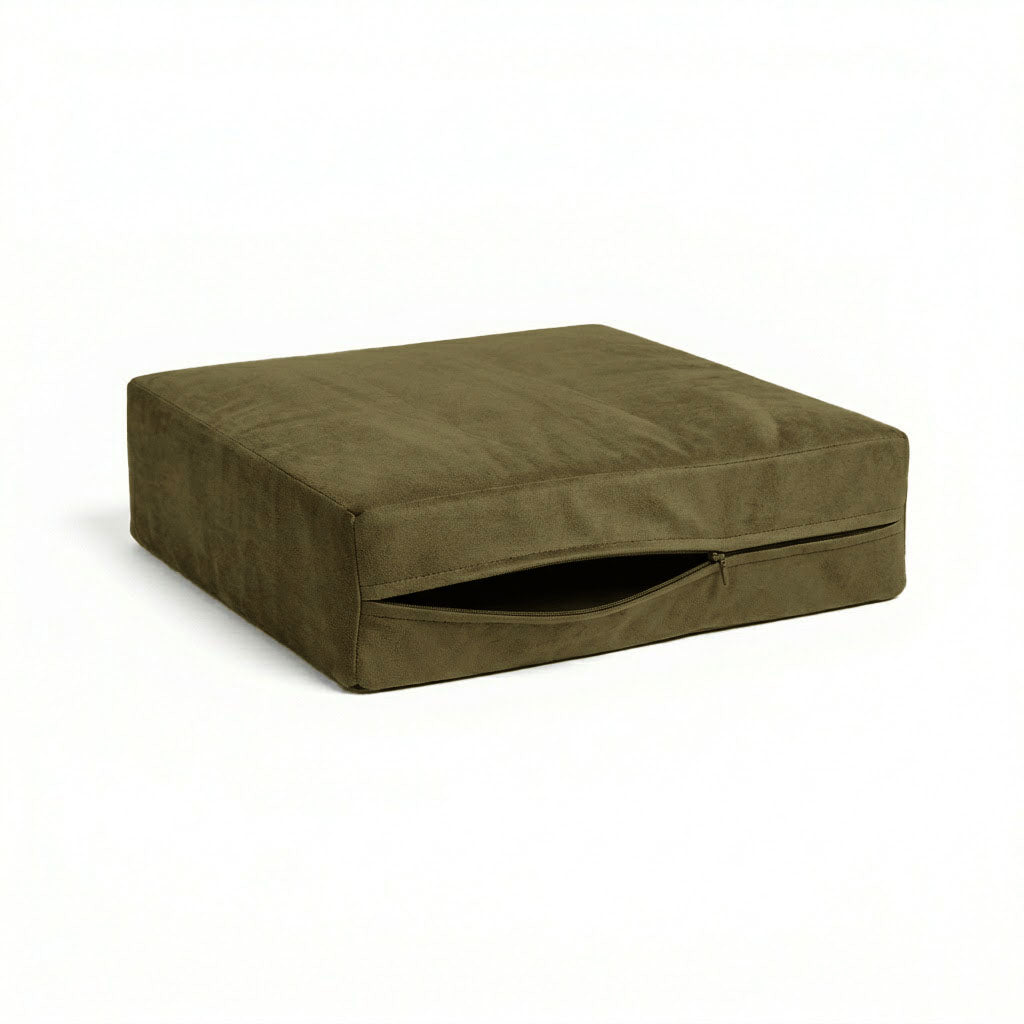 Extra Soft Mocha Brown Custom Cushion Cover