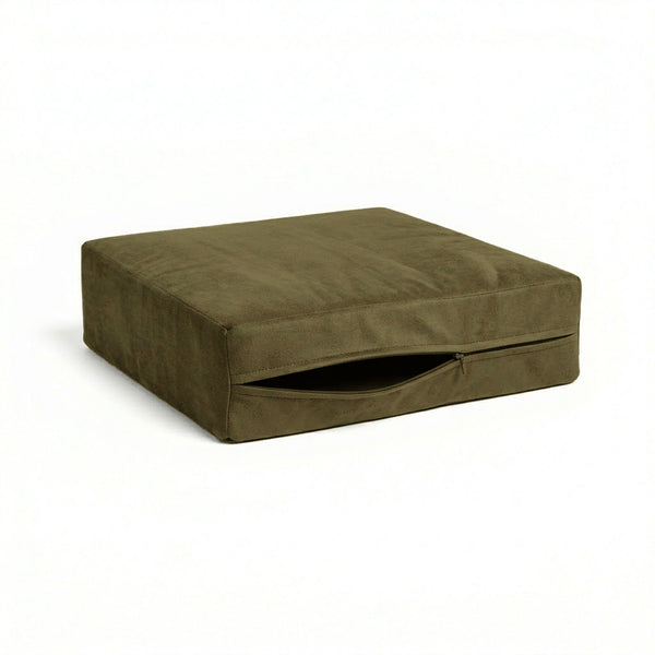 Extra Soft Mocha Brown Custom Cushion Cover