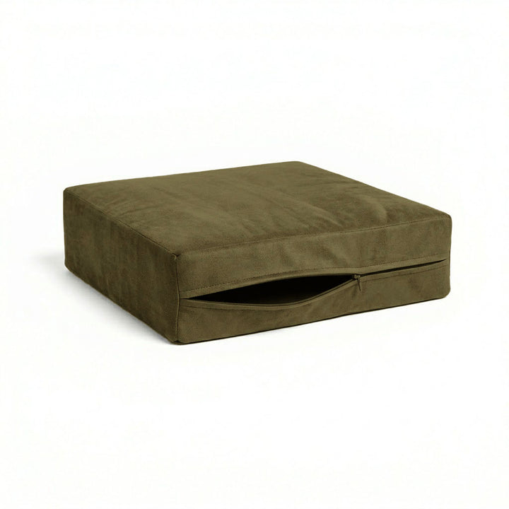 Extra Soft Mocha Brown Custom Cushion Cover