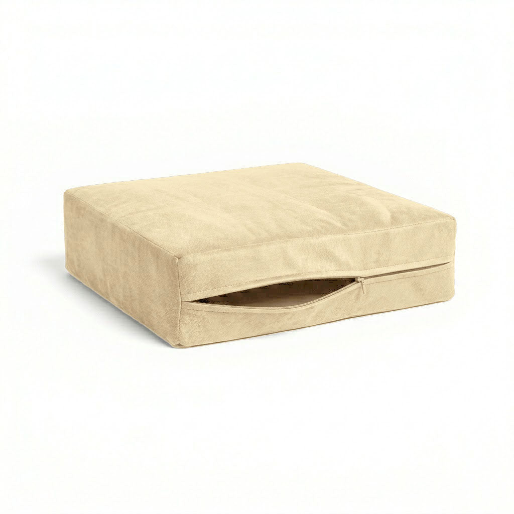 Cream SuedeTouch Custom Cushion Cover