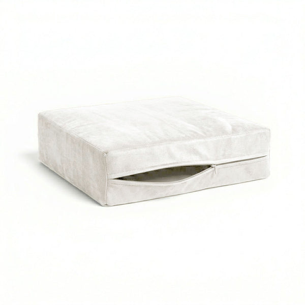 Pure White SuedeTouch Custom Cushion Cover