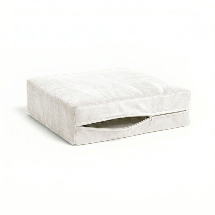 Pure White SuedeTouch Custom Cushion Cover