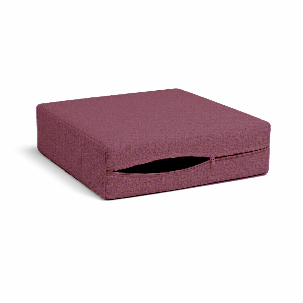 Textured Mauve Custom Cushion Cover