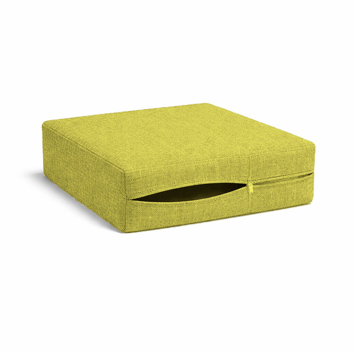 Pistachio Green Linen Custom Cushion Cover
