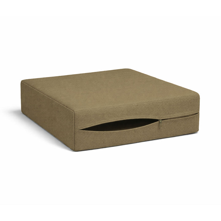 Olive Brown Heavyweight Canvas Custom Cushion Cover