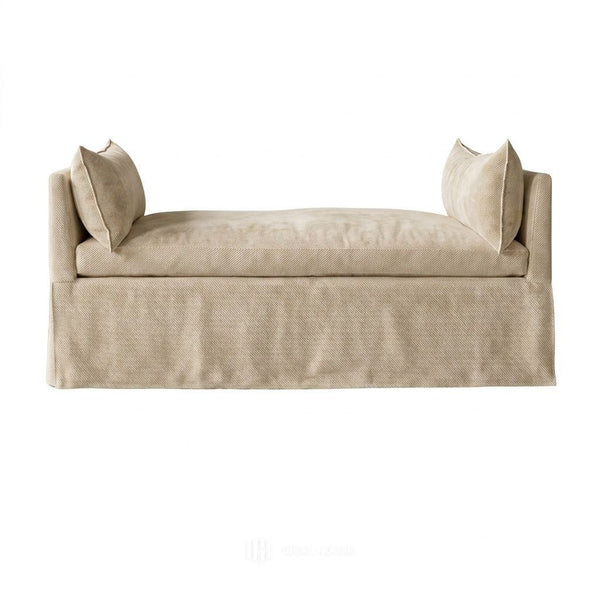 Olive Brown Performance Twill Custom Daybed Cover