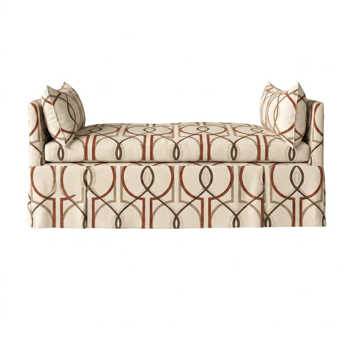 Spanish Trellis Canvas Print Daybed Cover