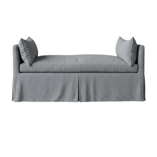 Graphite Gray Heavyweight Daybed & Mattress Cover