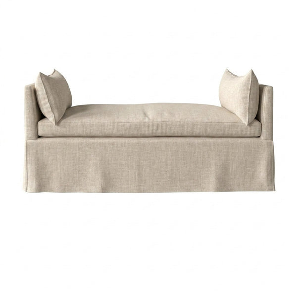 Recycled Natural Weave Daybed & Mattress Cover
