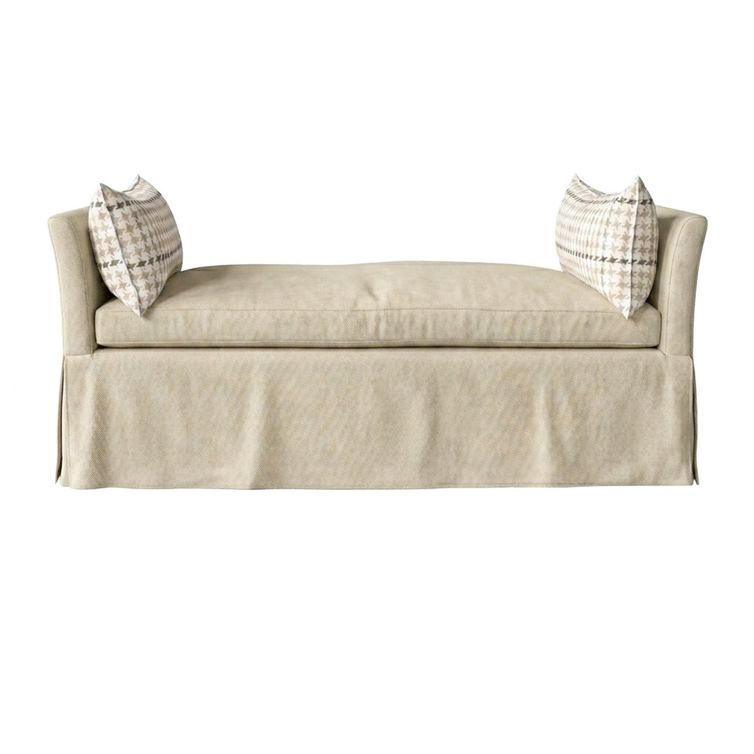 Natural Cotton Twill Daybed Cover