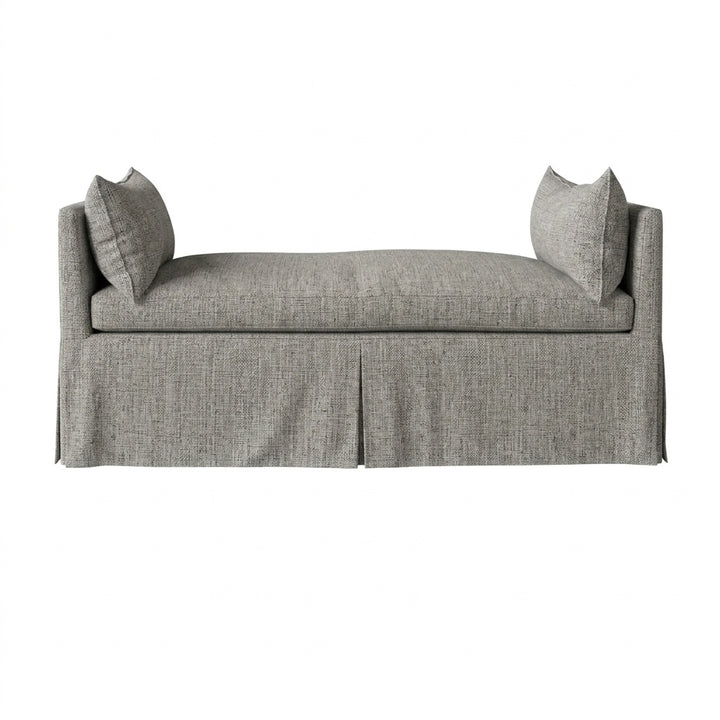 Soft Gray Daybed &amp; Mattress Cover
