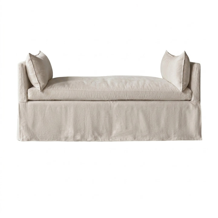 Velvet Cream Daybed &amp; Mattress Cover