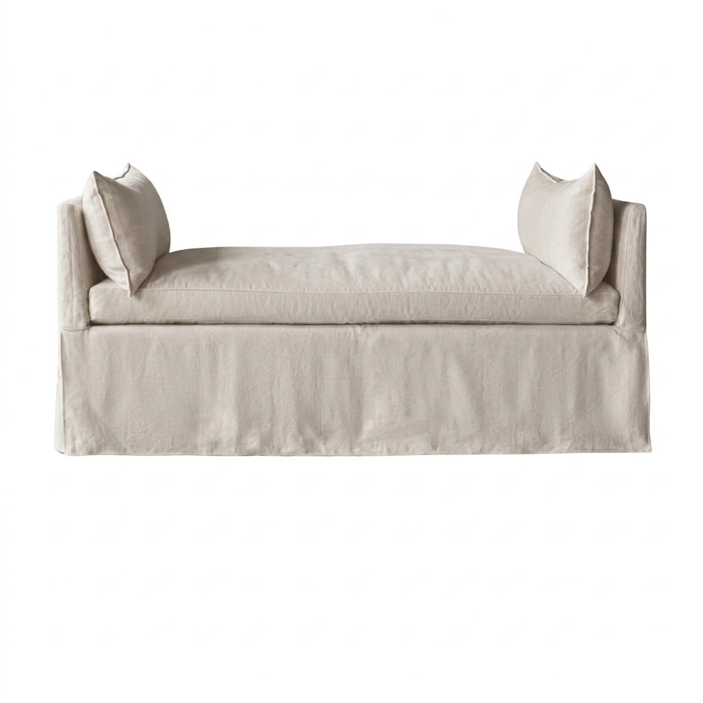 Velvet Gray Daybed &amp; Mattress Cover