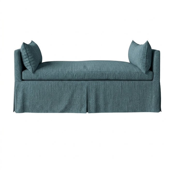 Cloud Soft Denim Blue Daybed &amp; Mattress Cover