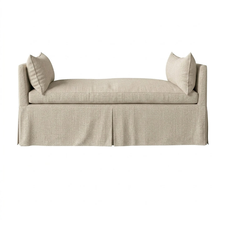 Rustic Oatmeal Daybed &amp; Mattress Cover