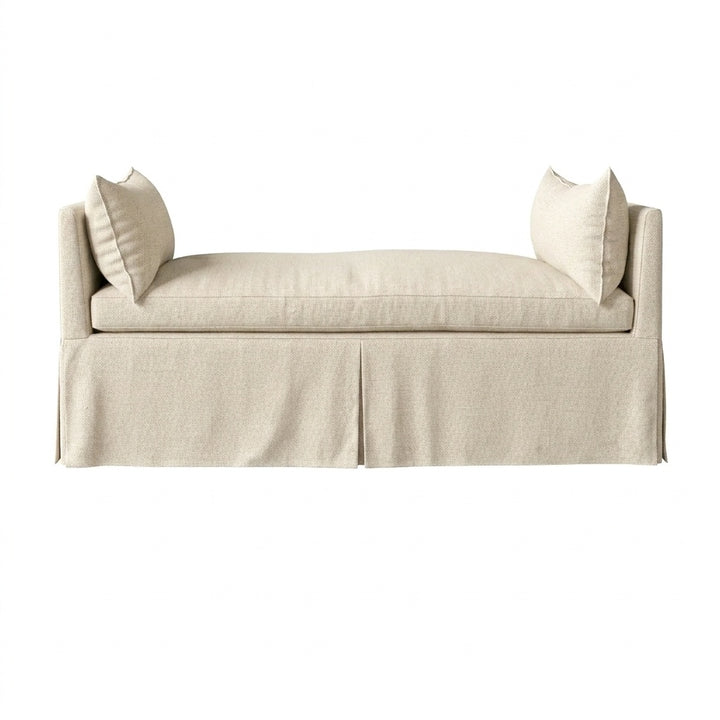 Warm Linen Daybed &amp; Mattress Cover
