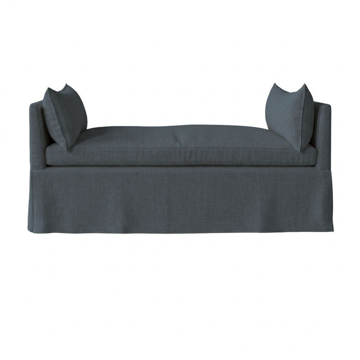 Navy Blue Canvas Custom Daybed Cover