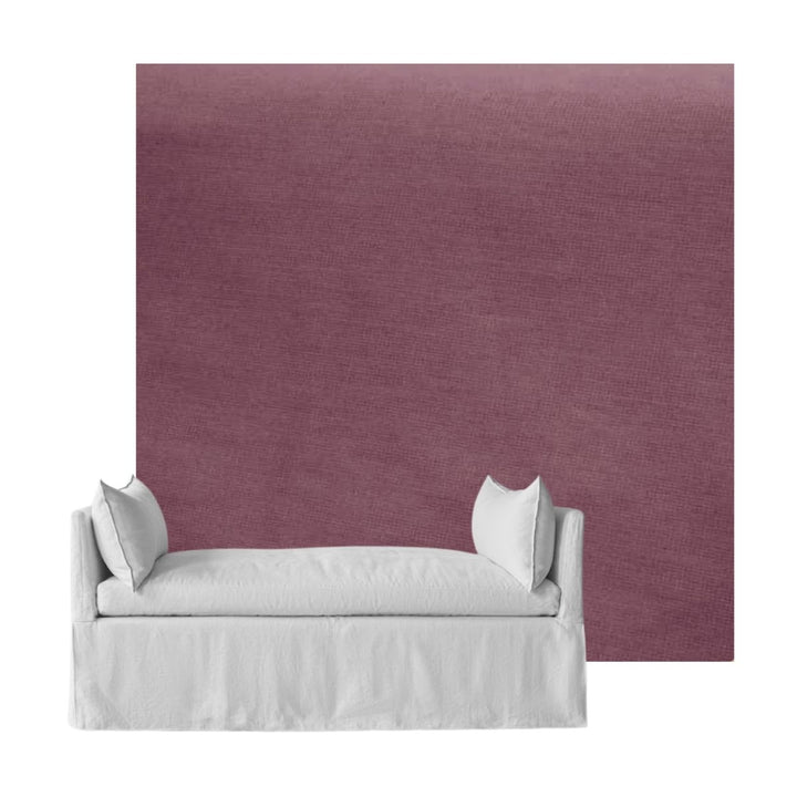Textured Mauve Custom Daybed Cover