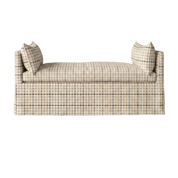 Classic Houndstooth Daybed & Mattress Cover