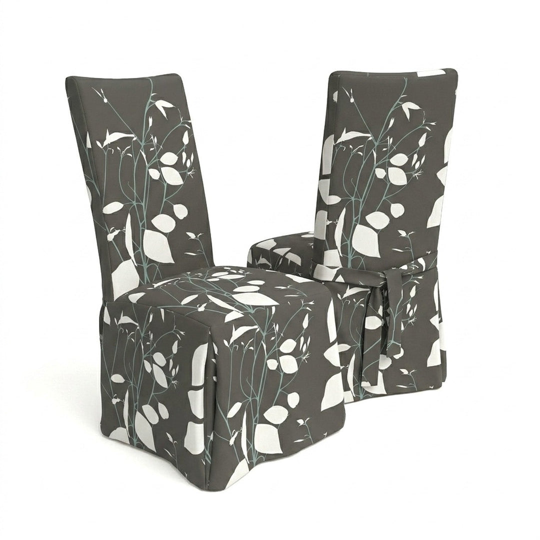 Zen Garden Canvas Print Dining Chair Cover