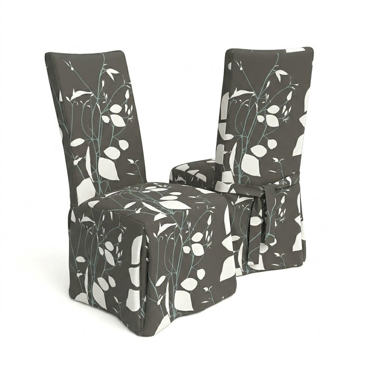 Zen Garden Canvas Print Dining Chair Cover
