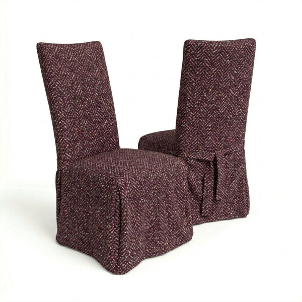 Ruby Cheer Premium Weave Custom Dining Chair Cover