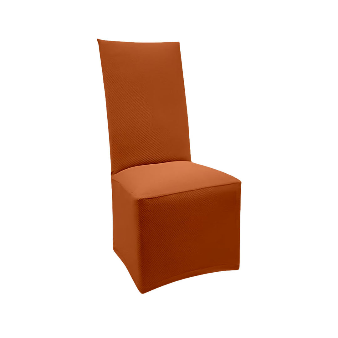 FlexFit Tarracotta Custom Dining Chair Cover