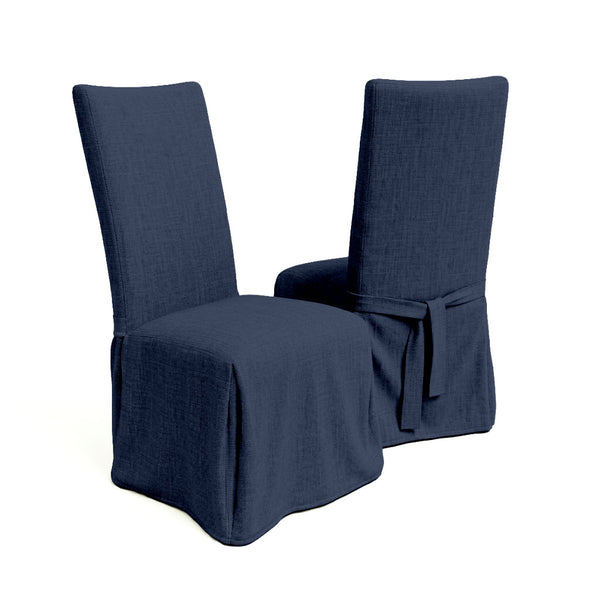 SunReal® Marine Blue Custom Dining Chair Cover