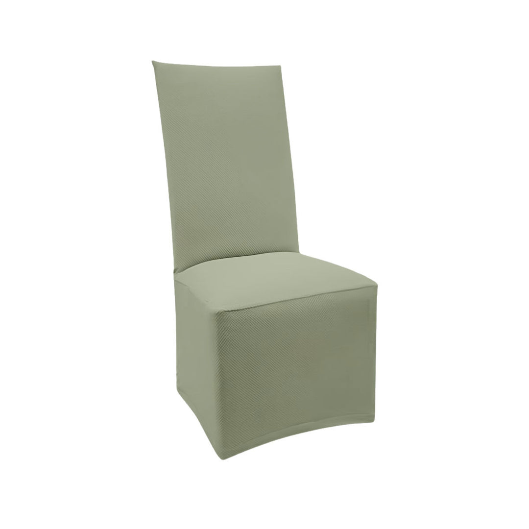FlexFit Basil Green Custom Dining Chair Cover