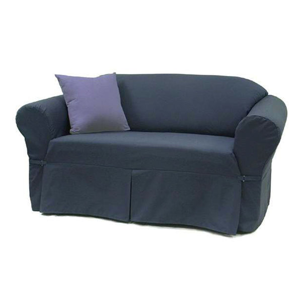 Navy Blue Canvas EasyFit® Slipcover