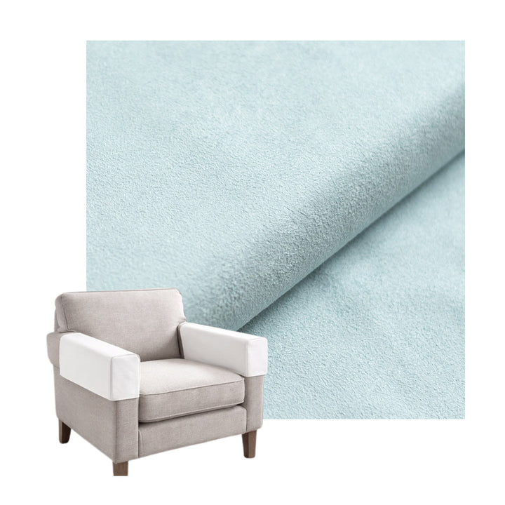 Soft Seafoam SuedeTouch Custom Armrest Cover
