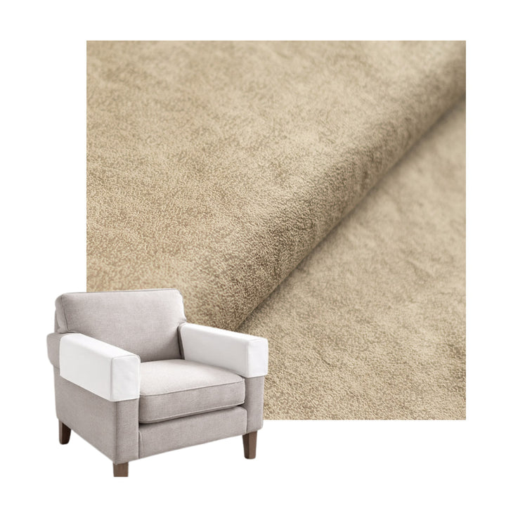 Stucco Gray SuedeTouch Custom Armrest Cover