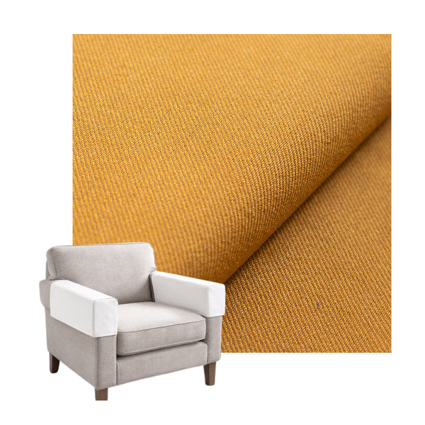 Rust Performance Twill Custom Armrest Cover